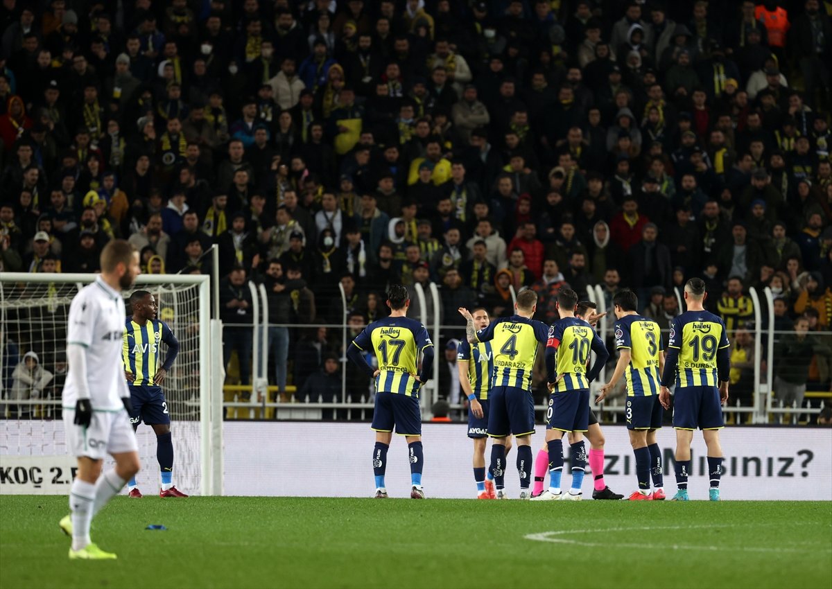 Fenerbahçe, Konyaspor u 2 golle mağlup etti #3