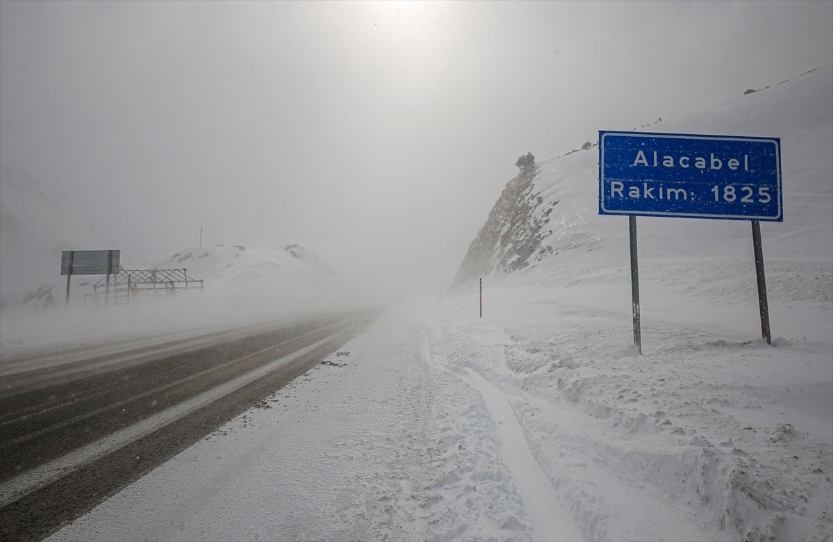 Antalya-Konya kara yolu tır geçişlerine kapatıldı #2