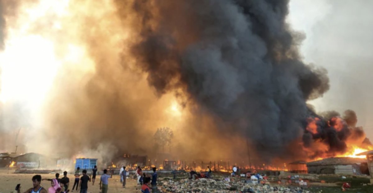 Fire in Bangladesh: 400 homes destroyed #2