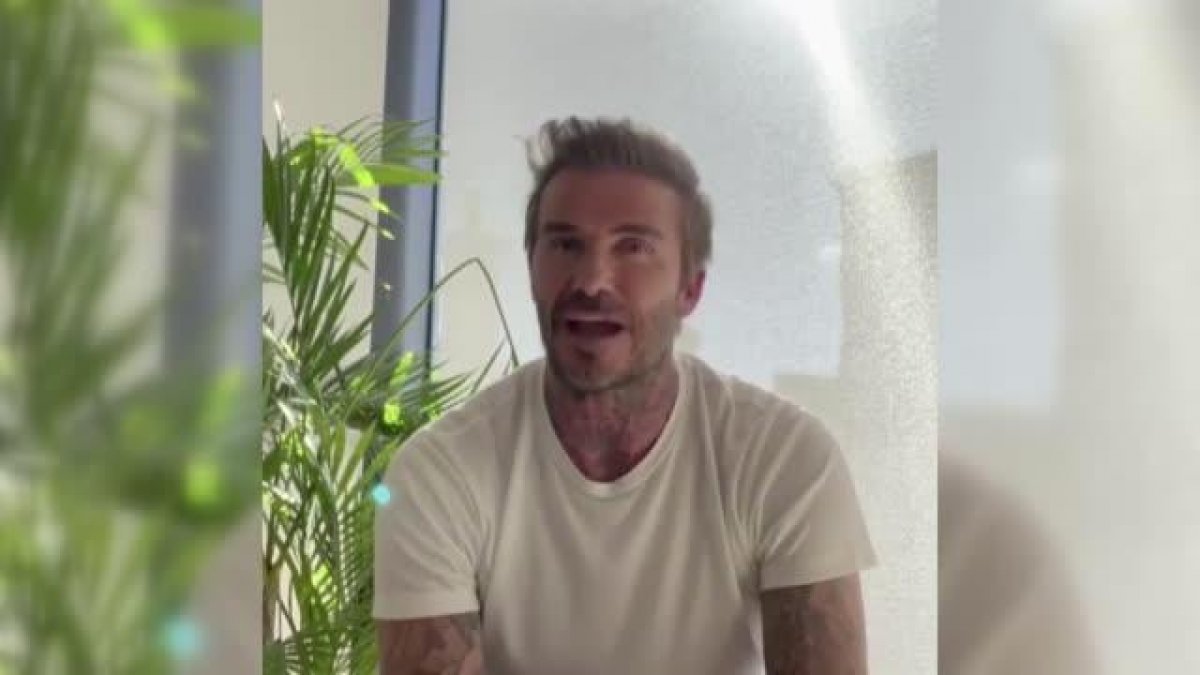 David Beckham gave his Instagram account with over 71 million followers to a Ukrainian doctor