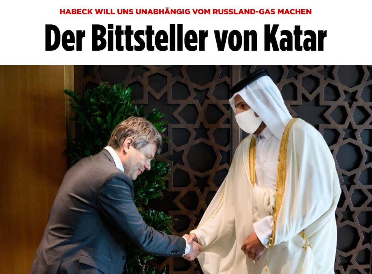 German Economy Minister Habeck went to Qatar for natural gas talks #4