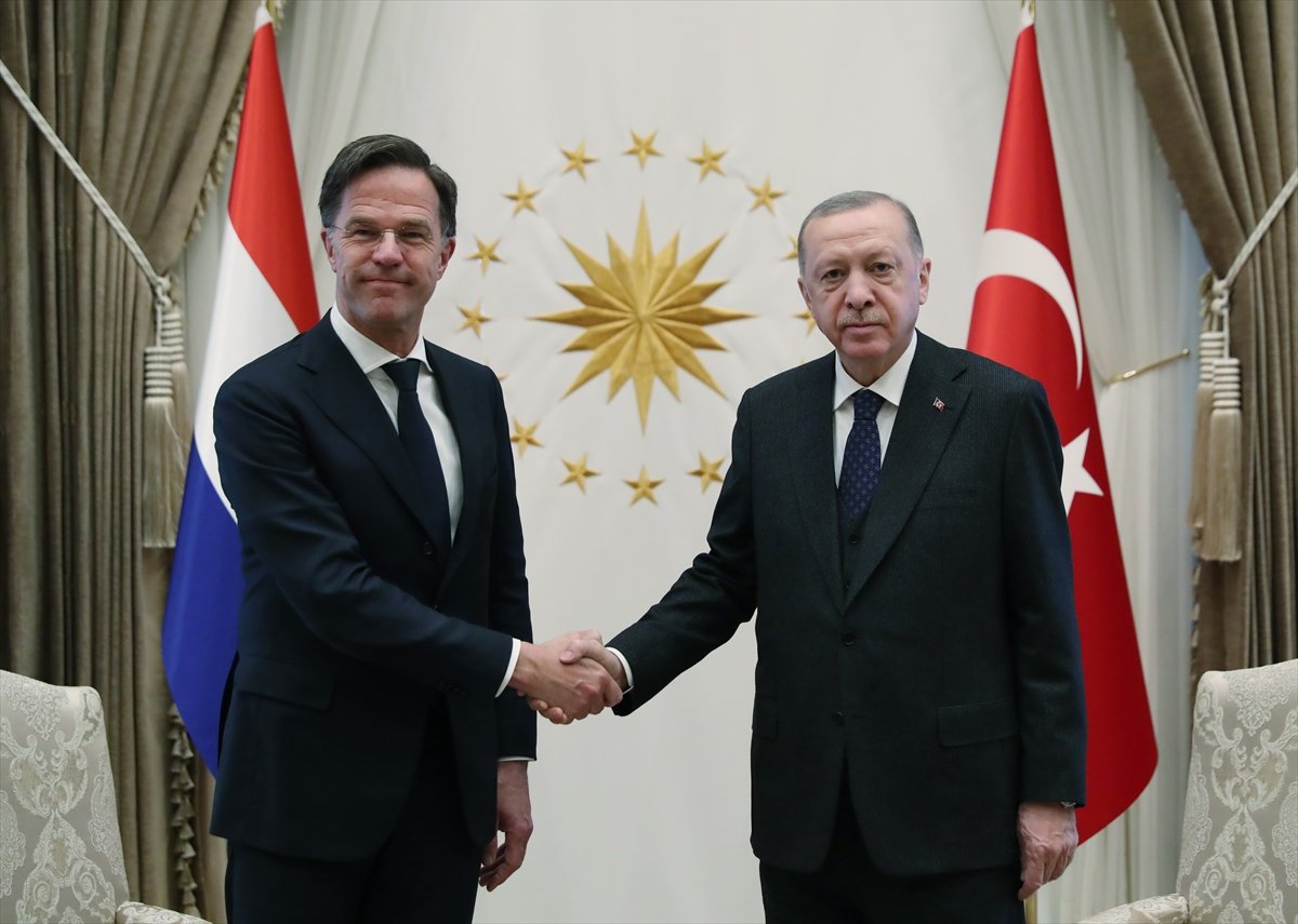 Hollanda Başbakanı Rutte, Ankara da #1