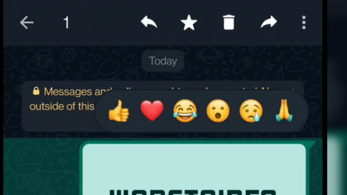 WhatsApp emoji ile tepki verme özelliğini geliştiriyor