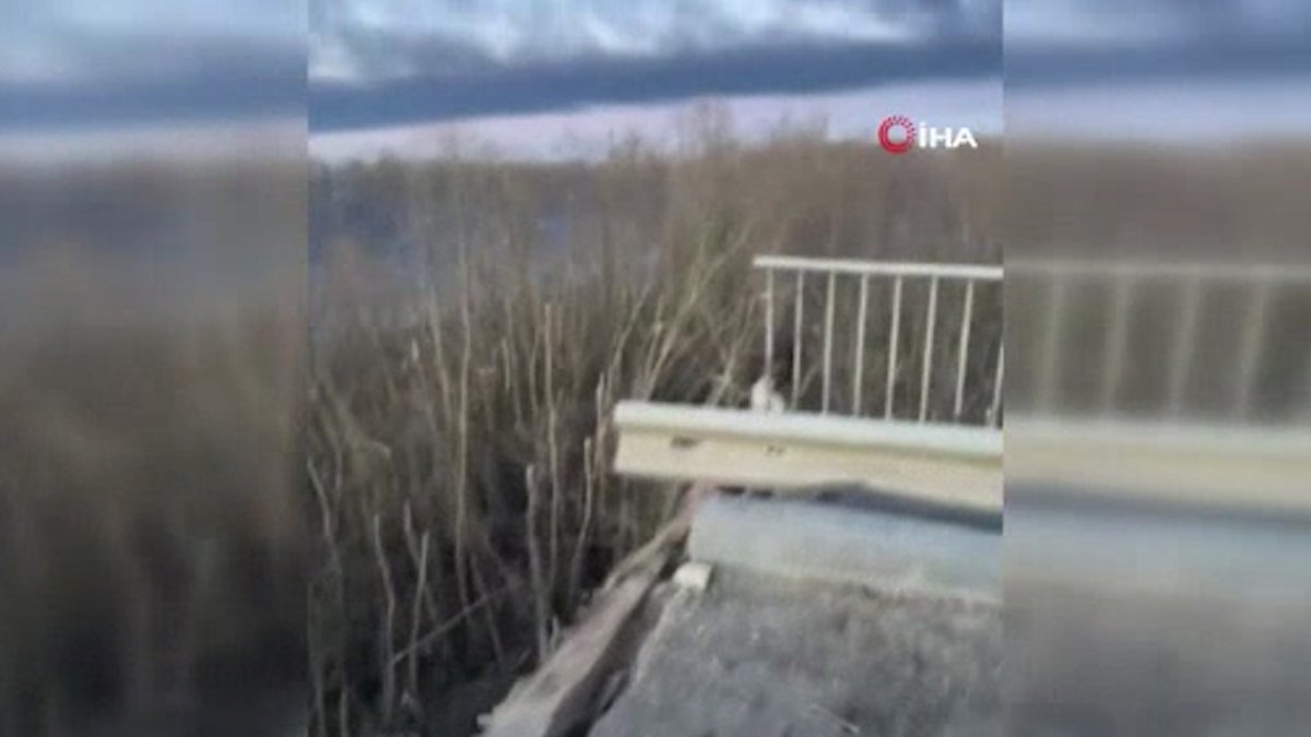 Rus ordusu, Kiev ve Çernihiv i birbirine bağlayan köprüyü vurdu #1