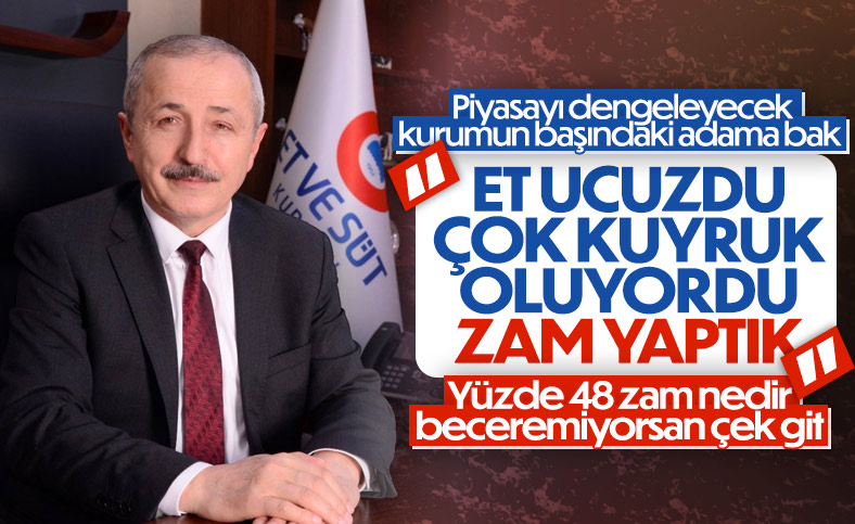 Et ve Süt Kurumu: Çok uzun kuyruklar oluşuyordu zam yaptık