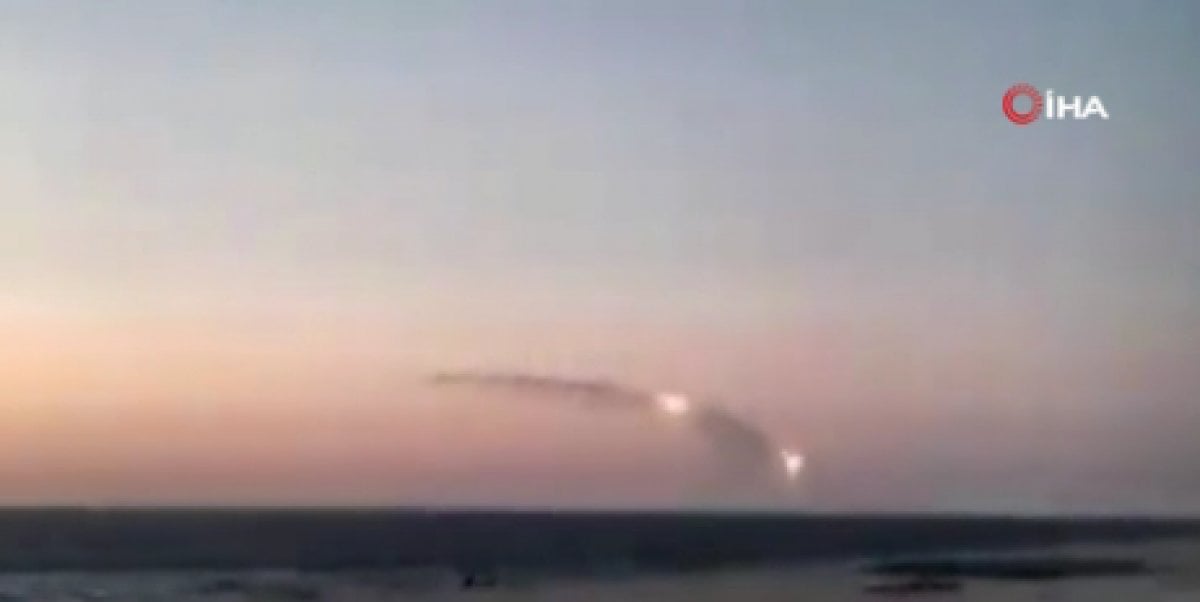Russian warships attack Ukraine with missile #1