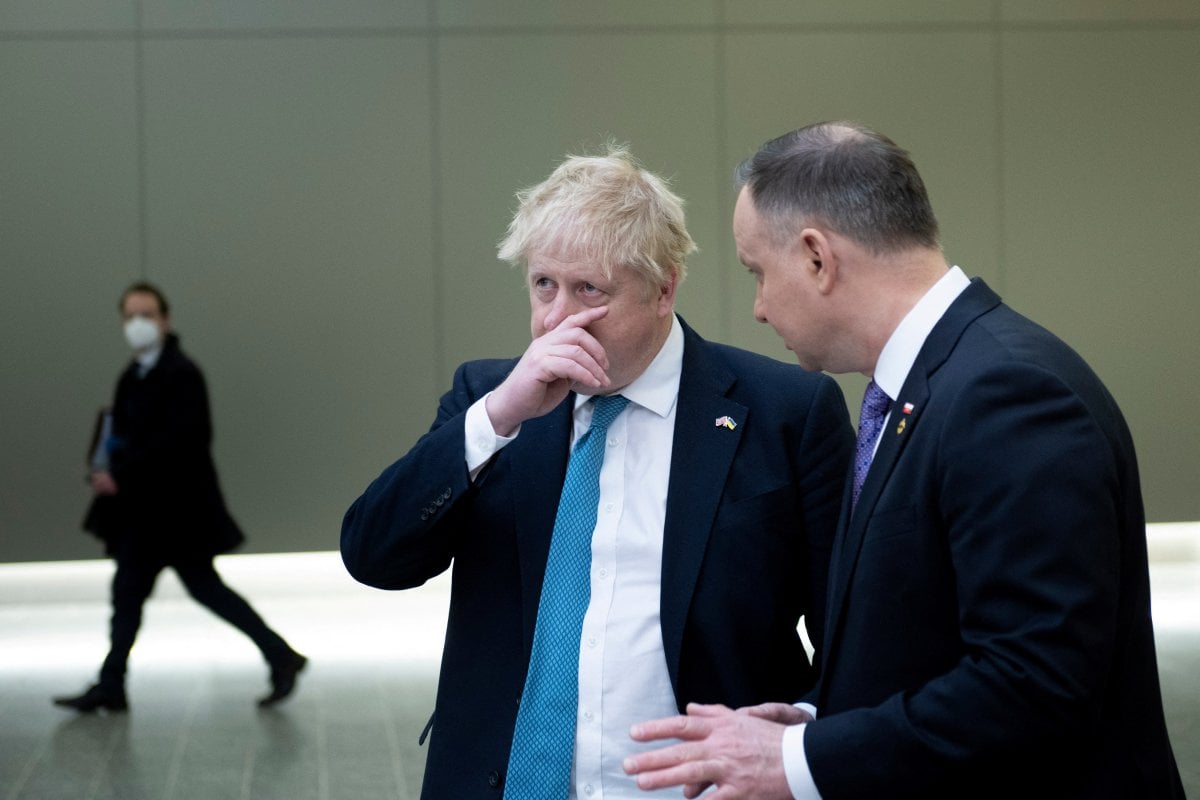 The attitude of Boris Johnson at the NATO Leaders Summit drew attention #5