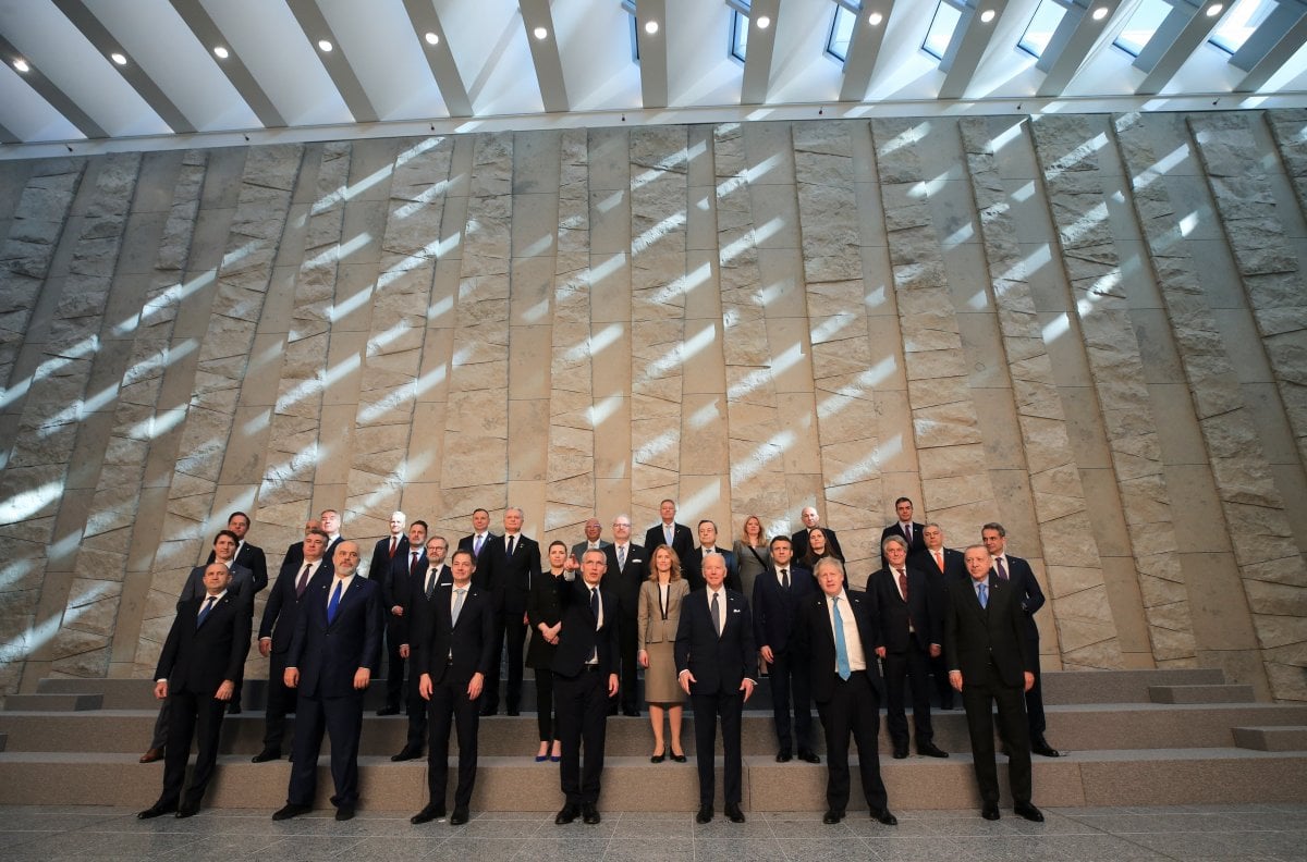 Family photo at the NATO Leaders Summit #5