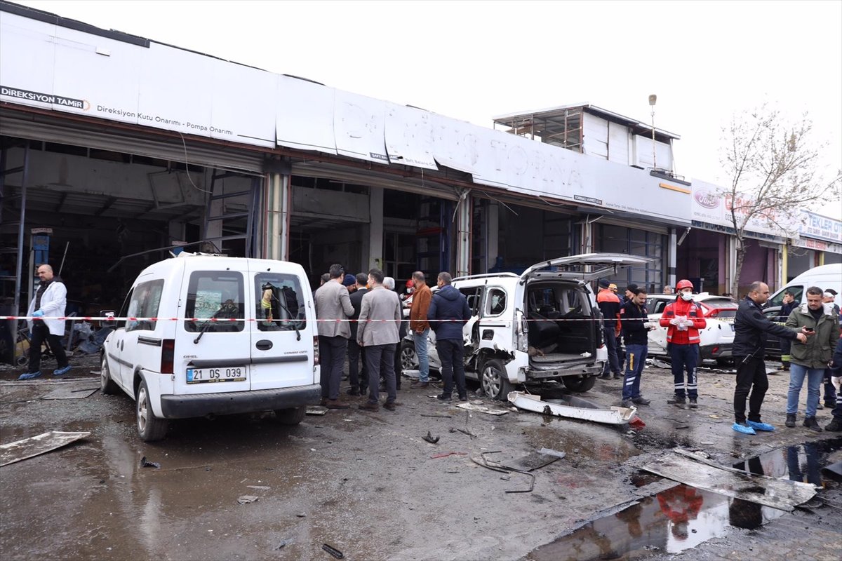 Diyarbakır da sanayi sitesinde patlama #4