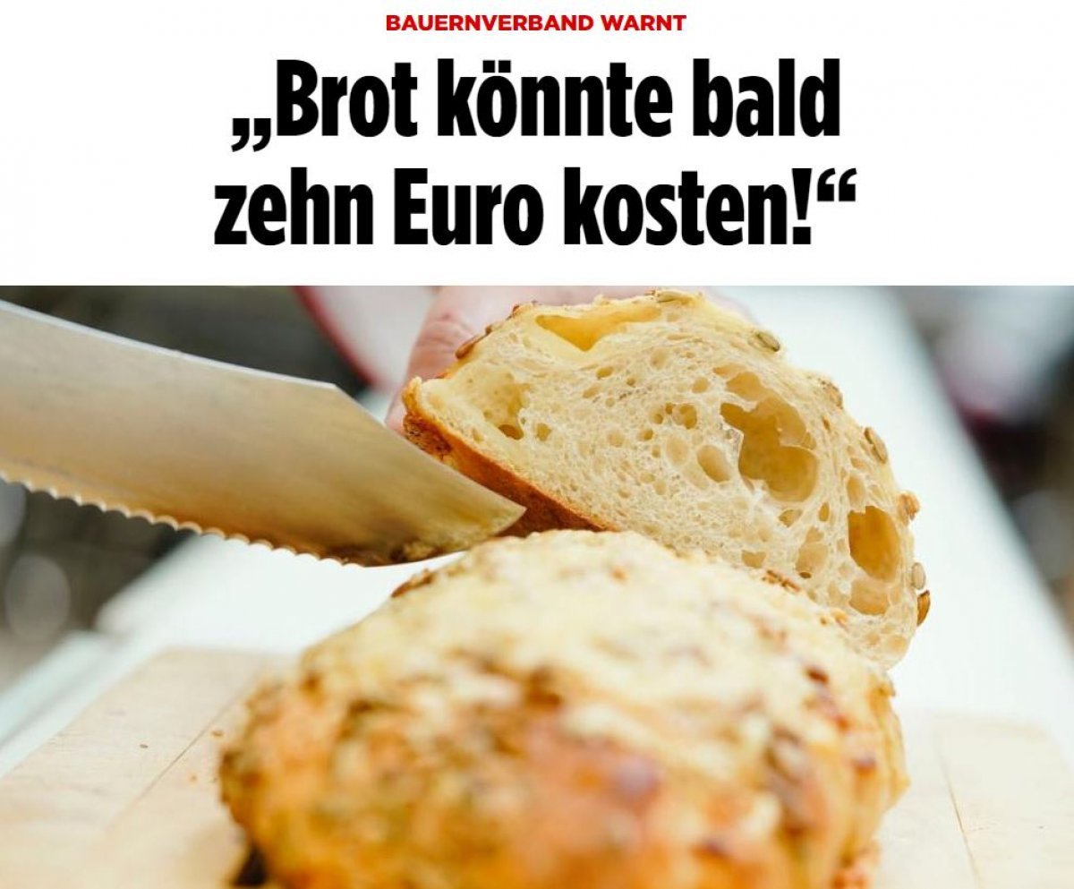 Concern that bread will be 10 euros in Germany #2