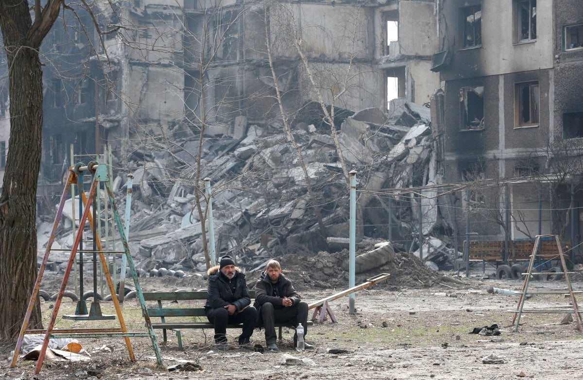 Civilians fleeing from Mariupol told the picture that took place in the city #4