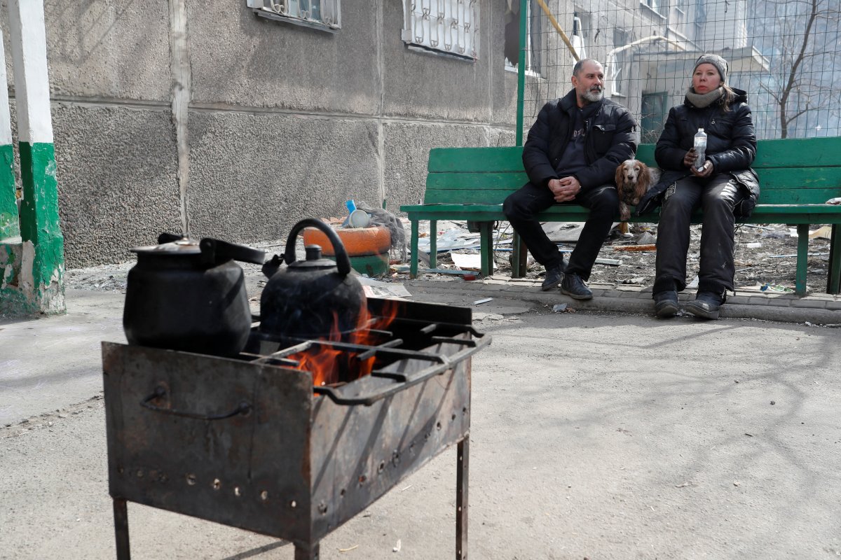 Civilians escaping from Mariupol told the picture that took place in the city #13