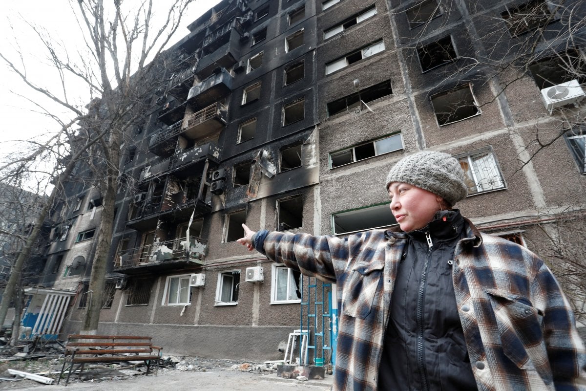 Civilians fleeing Mariupol told the picture that took place in the city #11