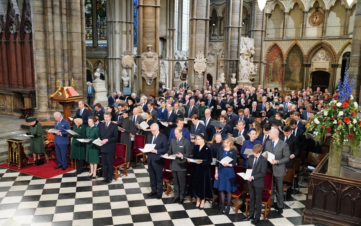 Queen Elizabeth attends Prince Philip commemoration #3