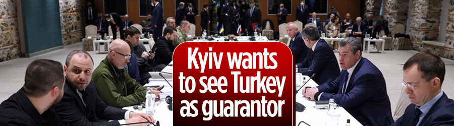 Ukraine wants to see Turkey as one of eight guarantors