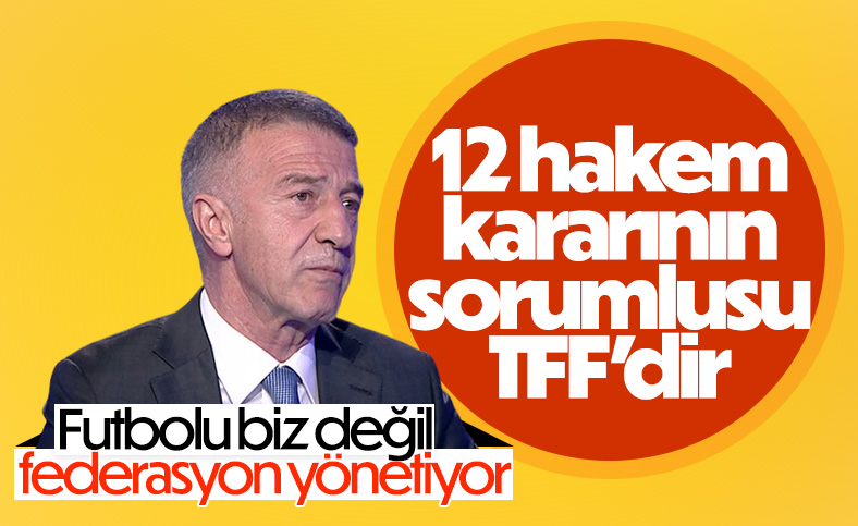 Ahmet Ağaoğlu: MHK'nin kararlarının sorumlusu TFF'dir