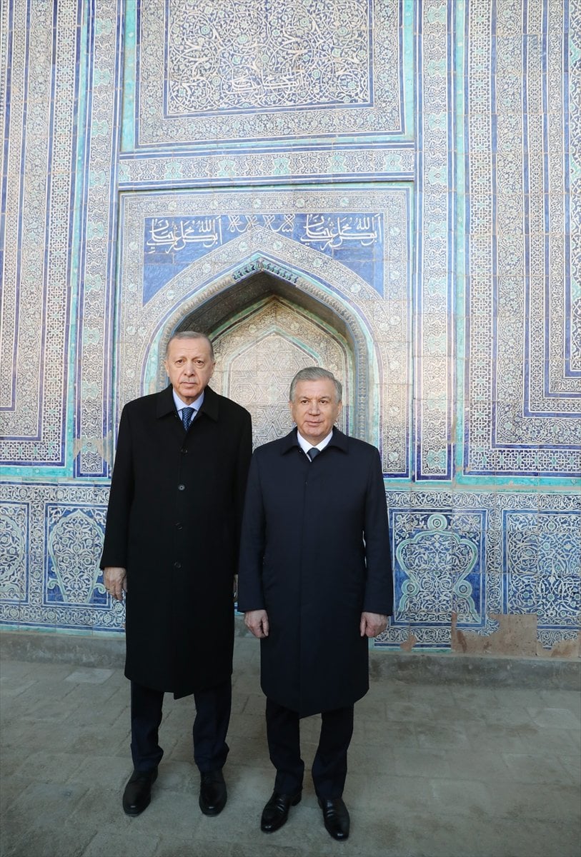 President Erdogan's contacts with Uzbekistan #15