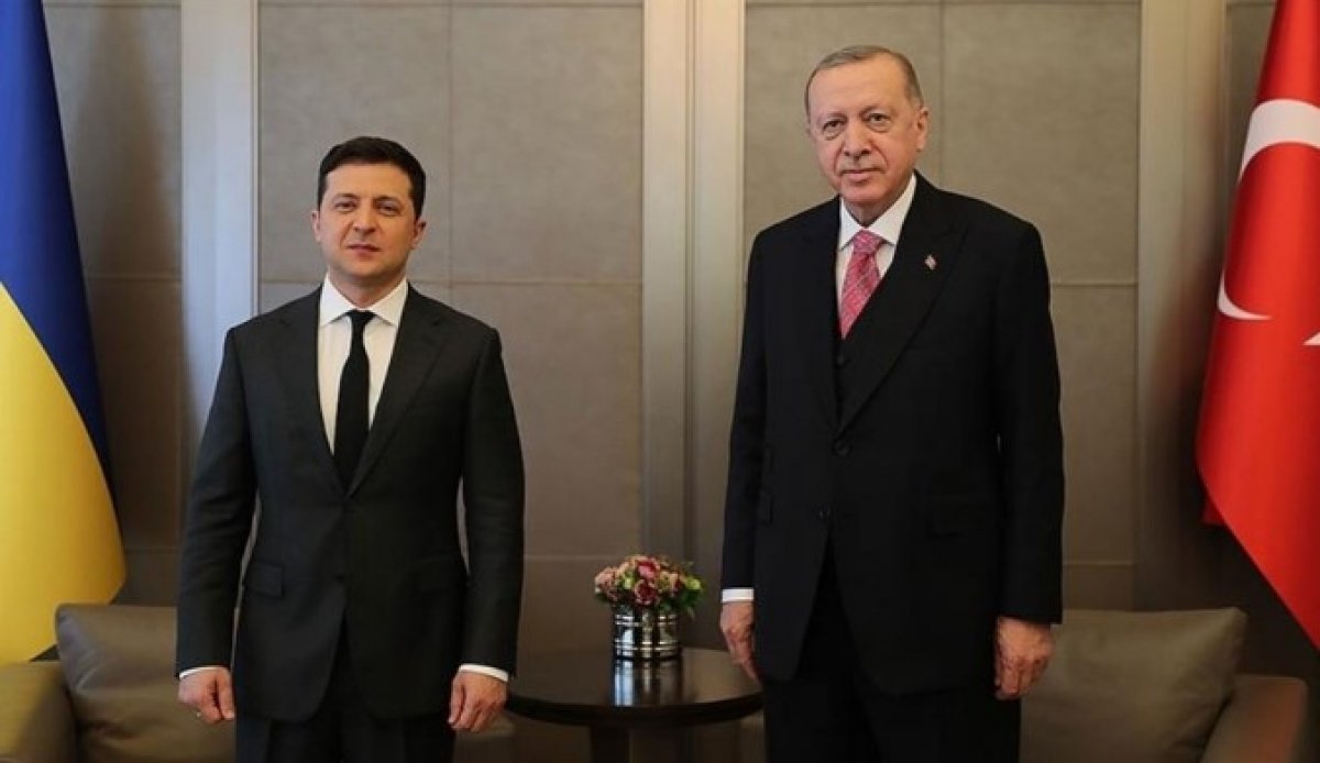 Cumhurbaşkanı Erdoğan, Zelensky ile görüştü  #1