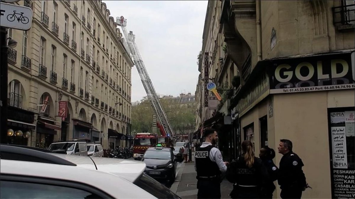 Paris’te Türk mahallesinde yangın: 3 yaralı #1