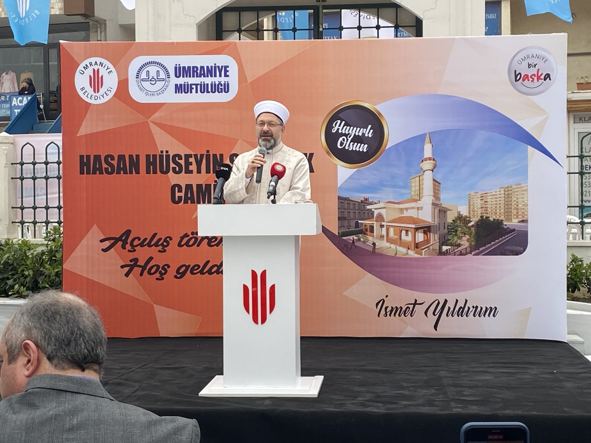 Ali Erbaş: 90 bin camimiz var dediğimizde Müslümanlar gururlanıyor #1