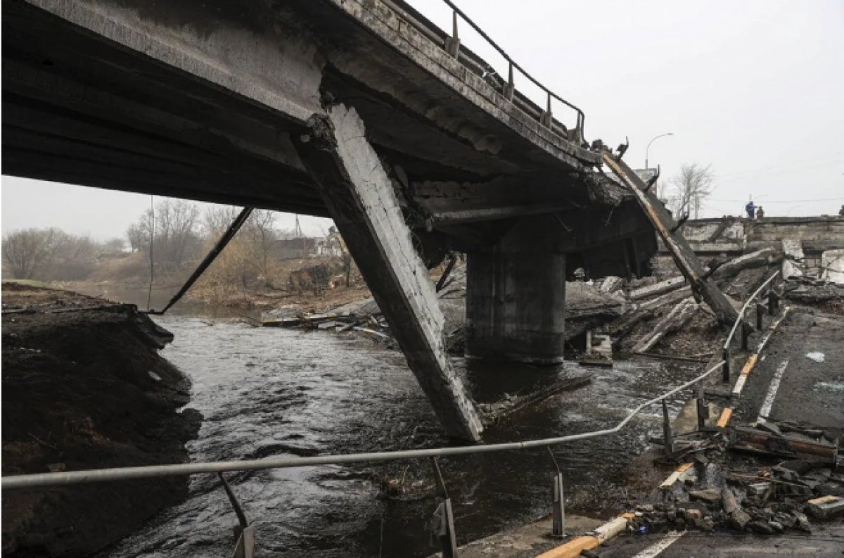 Traces of the war in İrpin, which the Ukrainian army took back #6