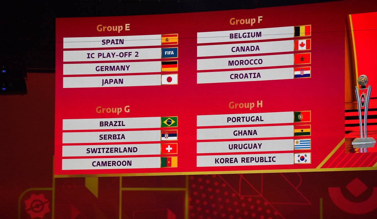 2022 FIFA Dünya Kupası nda gruplar belli oldu #1