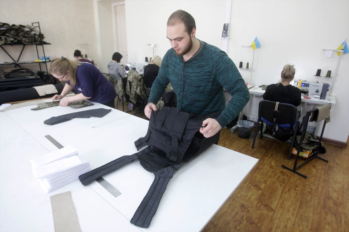Bulletproof vests are produced in Ukraine #18