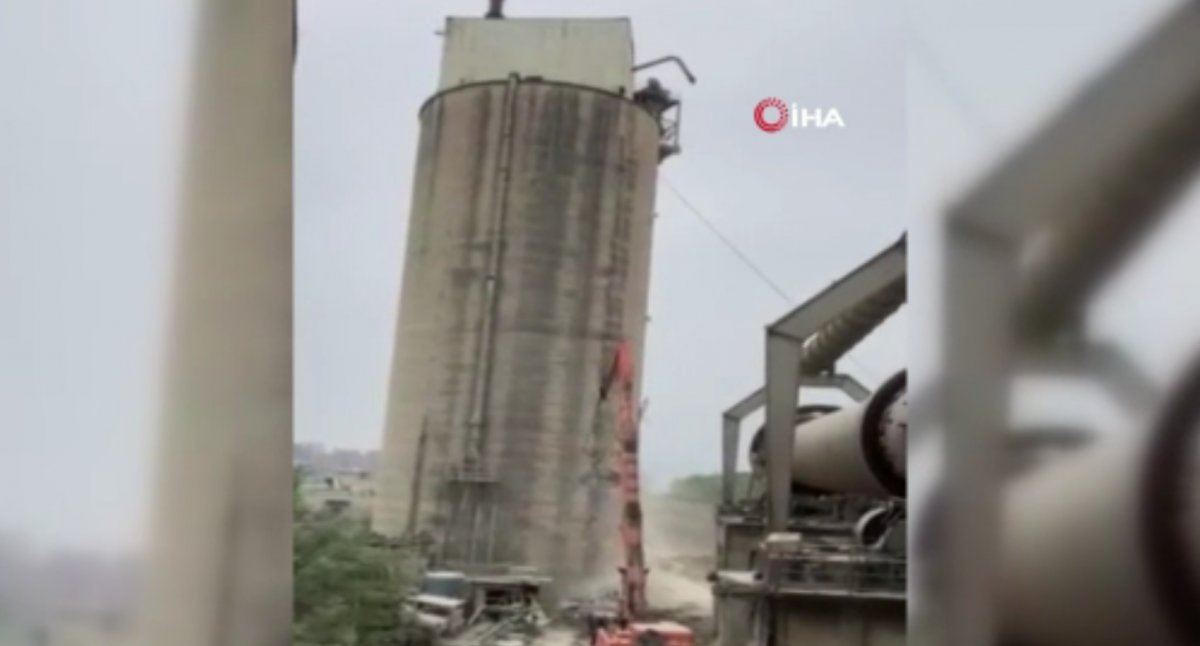 Cement tower collapses against plan in Taiwan #1