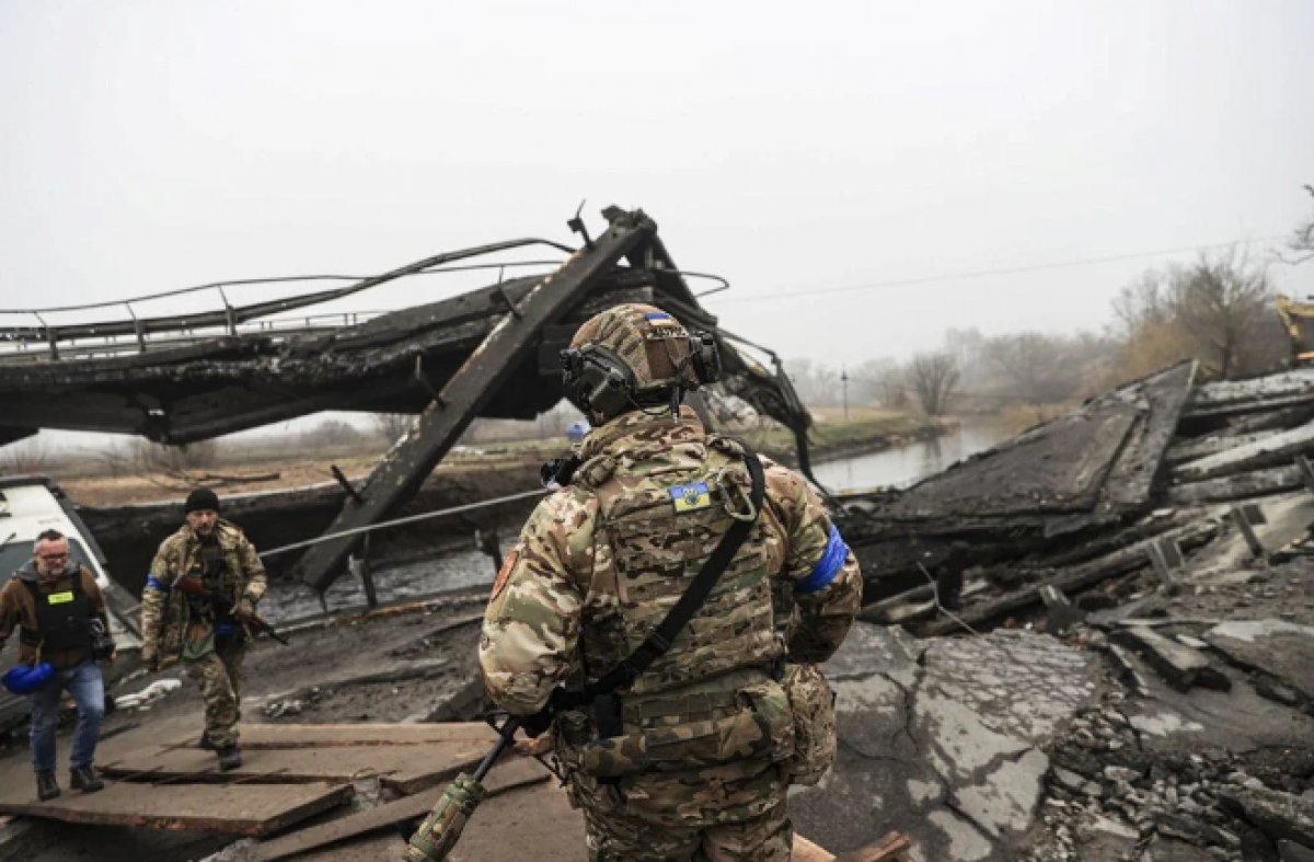 Traces of the war in İrpin, which the Ukrainian army took back #4