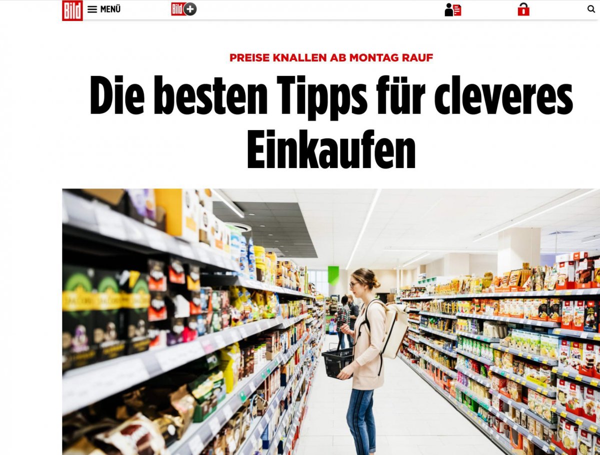 Alman Bild gazetesinden artan fiyatlara karşı öneri #1