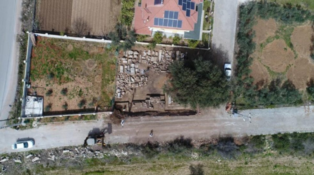 Antalya da Roma dönemine ait mezarlık bulundu #3
