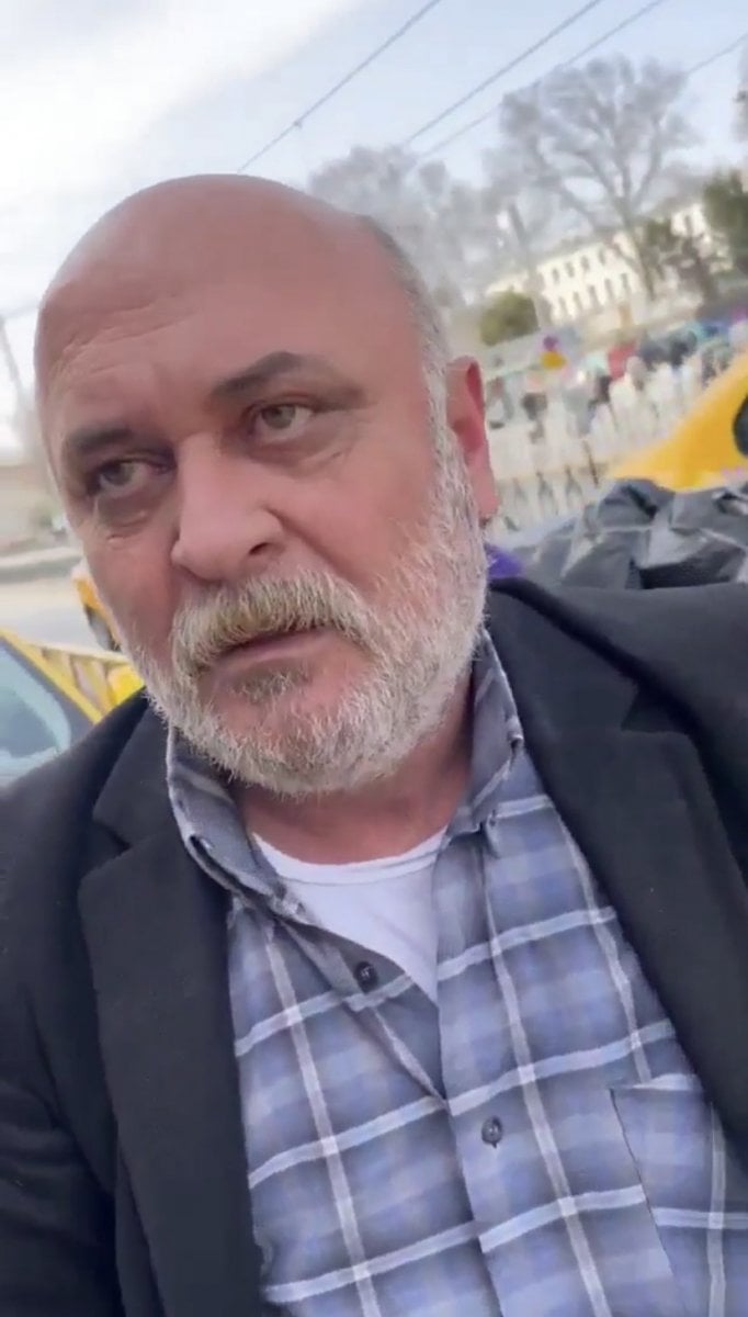 Fatih teki taksici turist almak için geri çevirdiği vatandaşı darbetti #2