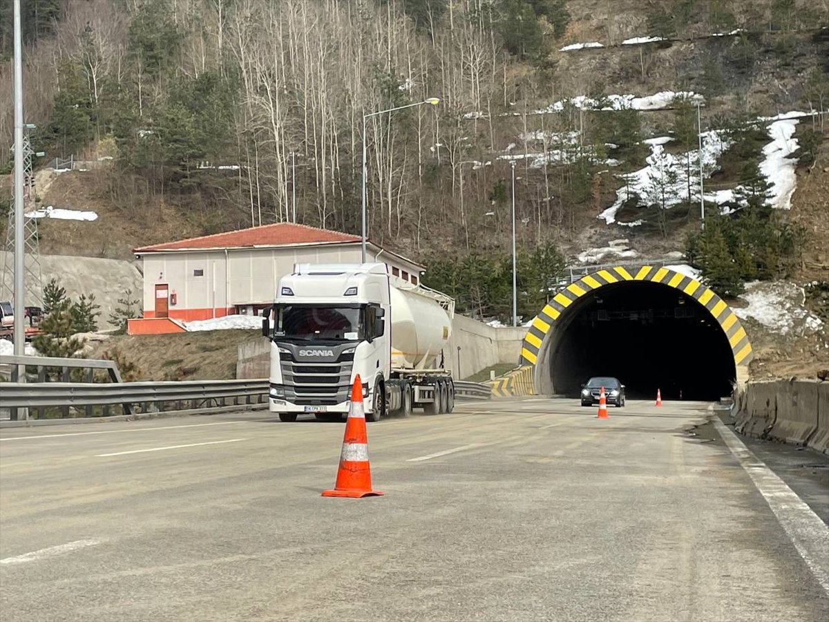 Bolu Dağı Tüneli trafiğe açıldı #8