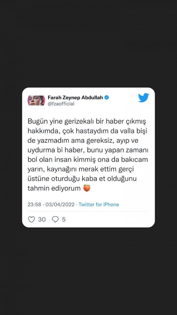Farah Zeynep Abdullah, 40 milyon TL iddalarına kızdı #1