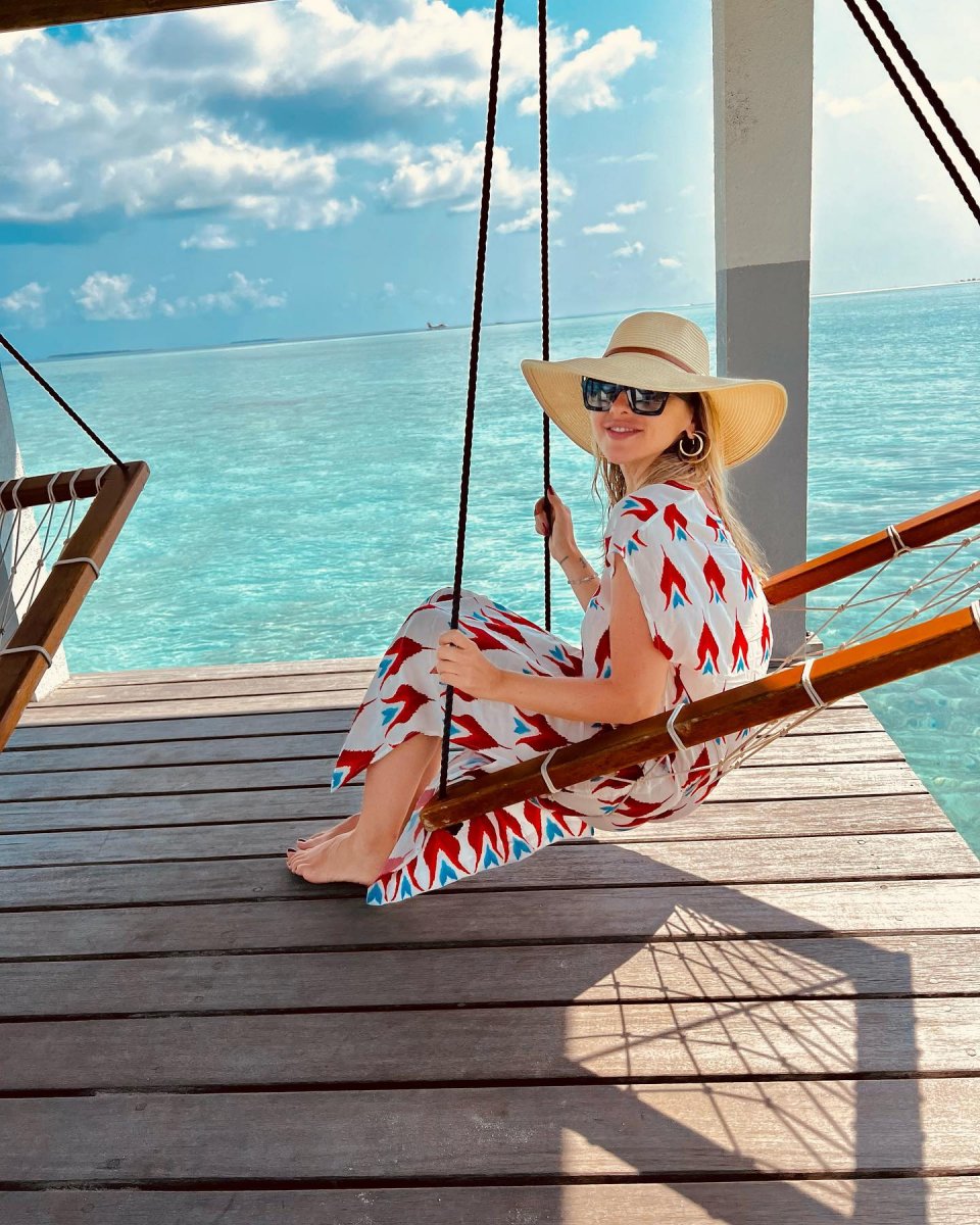 Hadise ile Mehmet Dinçerler in Maldivler tatilinden kareler #8