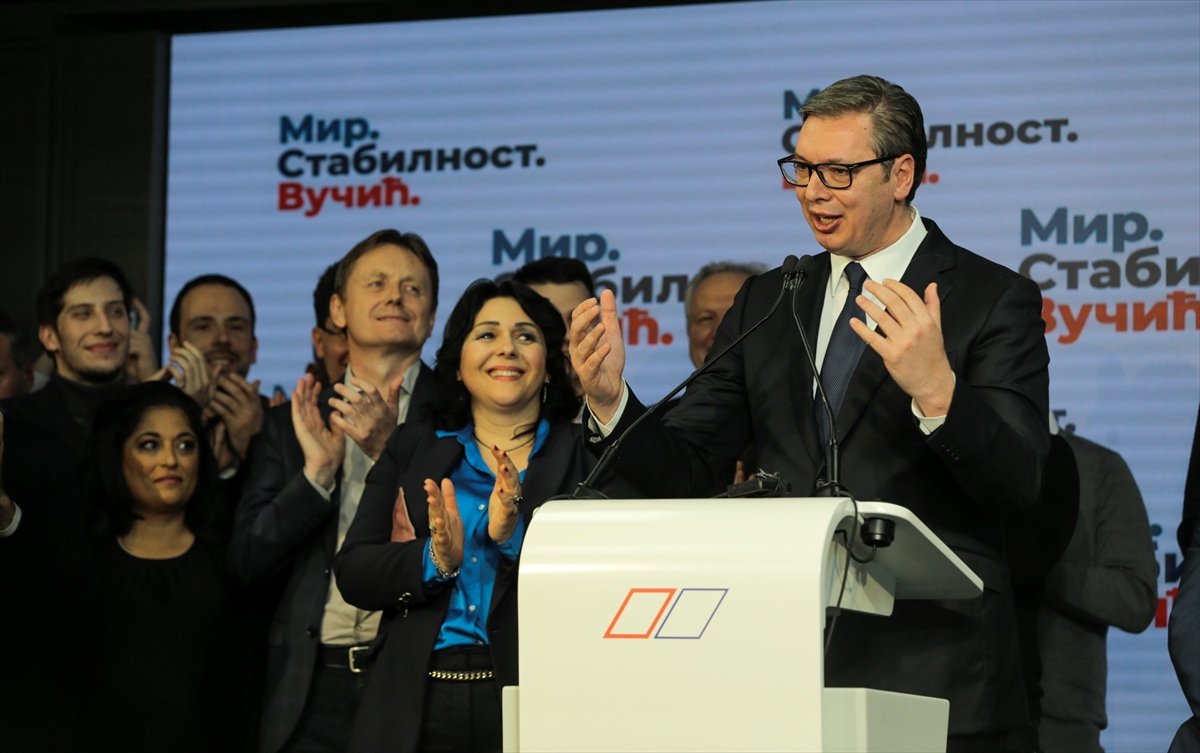Vucic wins Serbian presidential election #2