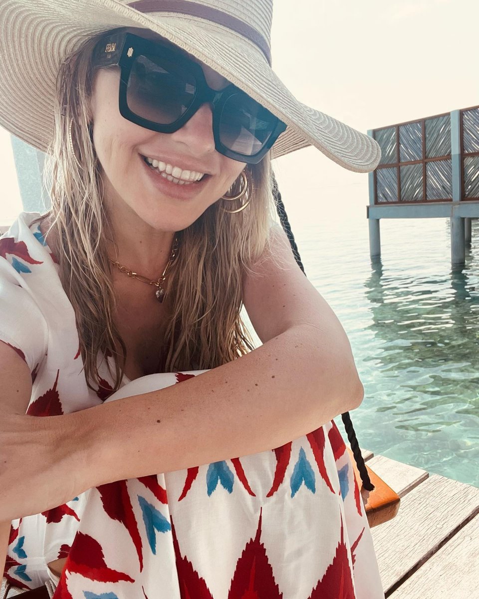 Hadise ile Mehmet Dinçerler in Maldivler tatilinden kareler #7