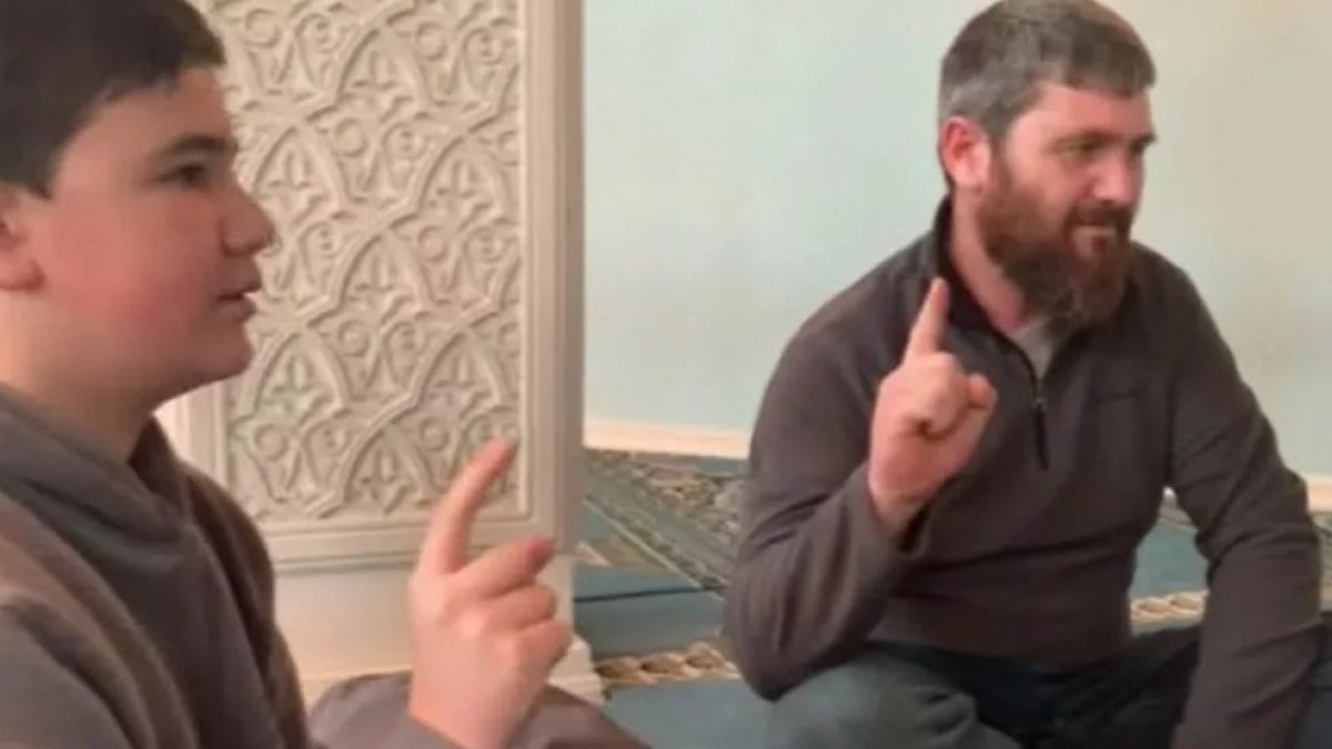 Ukrainian father and son converted to Islam