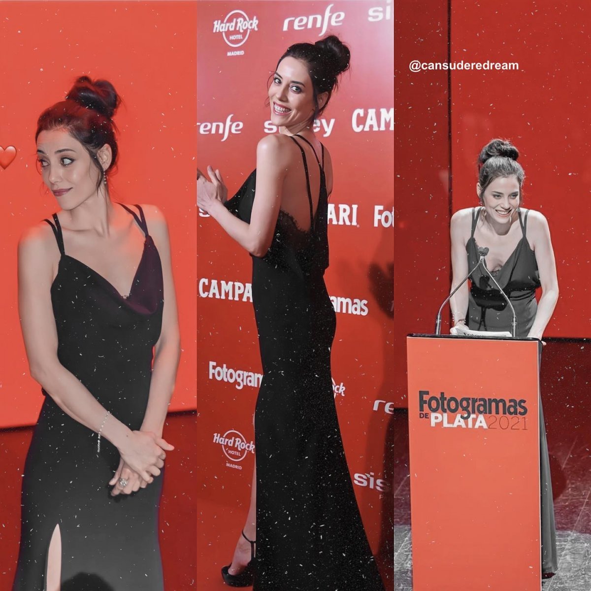 Cansu Dere, La Case De Papel oyuncusuna ödül verdi #5