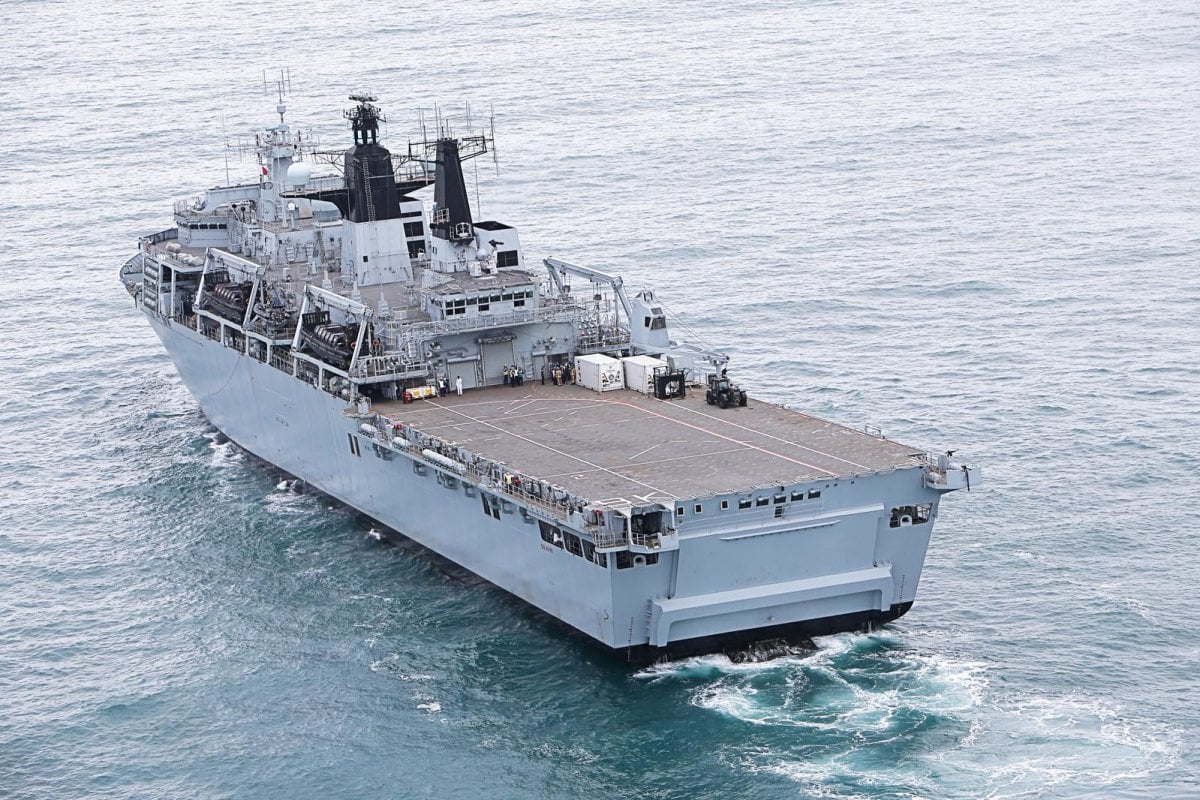 250,000 pounds of fuel stolen from British Royal Navy ship #3