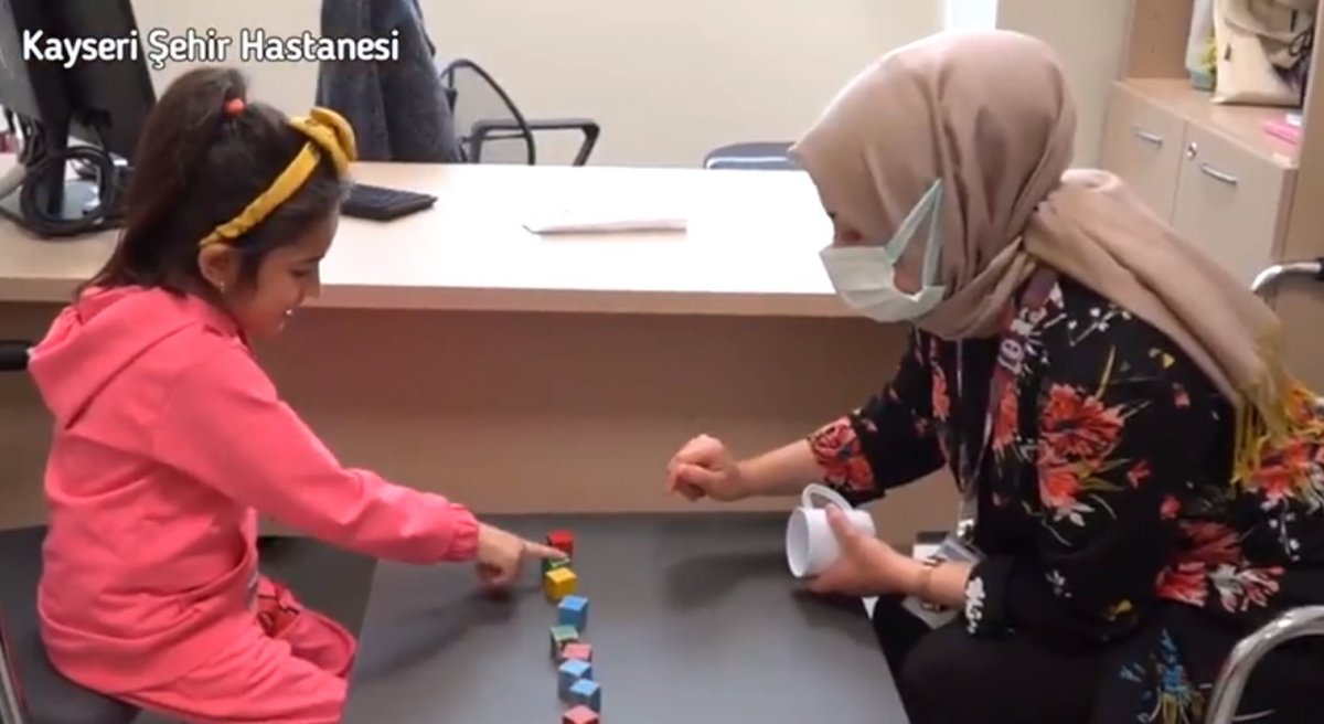 Kayseri Şehir Hastanesi nde  Çocuk Gelişimi Oyun Terapisi Birimi  açıldı #1