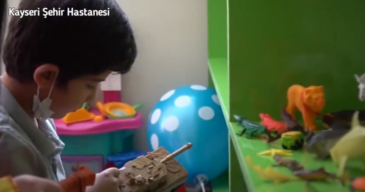 Kayseri Şehir Hastanesi nde  Çocuk Gelişimi Oyun Terapisi Birimi  açıldı #2