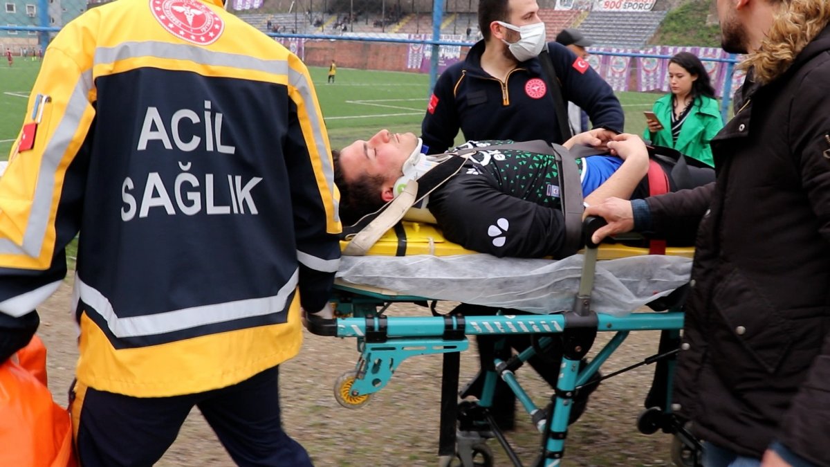 Zonguldak ta amatör futbol lig maçında kavga: Çok sayıda oyuncu yaralandı #16