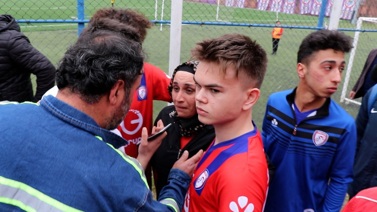 Zonguldak ta amatör futbol lig maçında kavga: Çok sayıda oyuncu yaralandı #15