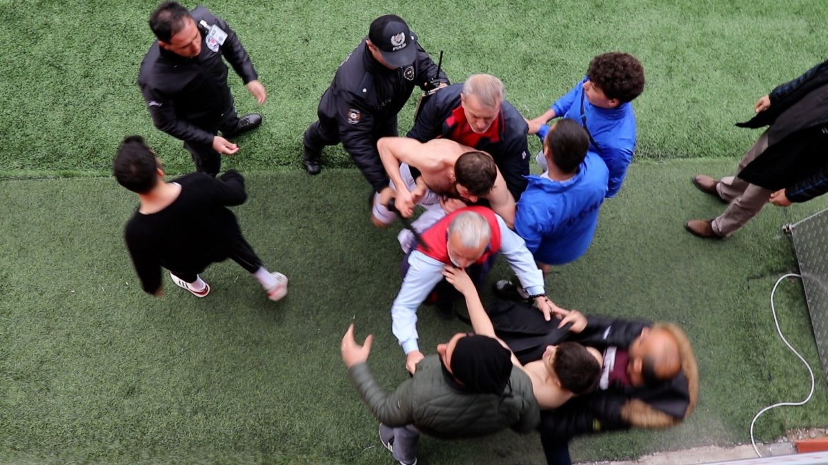 Zonguldak ta amatör futbol lig maçında kavga: Çok sayıda oyuncu yaralandı #5