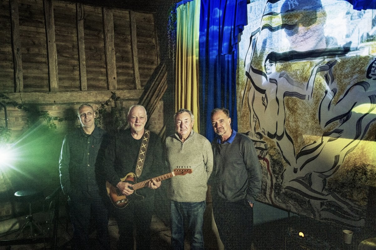 Pink Floyd grubu, 30 yıl sonra Ukrayna için bir arada #3