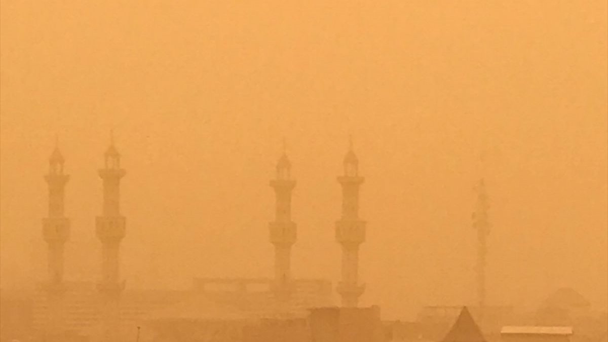Sandstorm in Kirkuk: 90 people were in danger of drowning