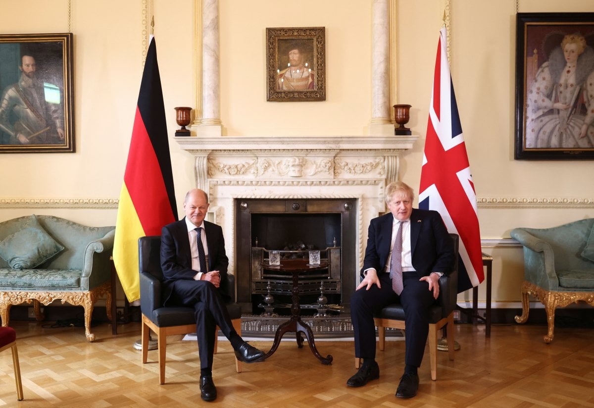 Boris Johnson meets Olaf Scholz #3
