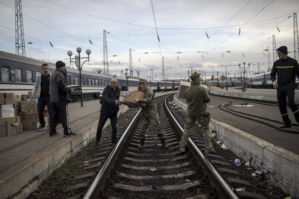 Lviv Station #3 on the 45th day of the war