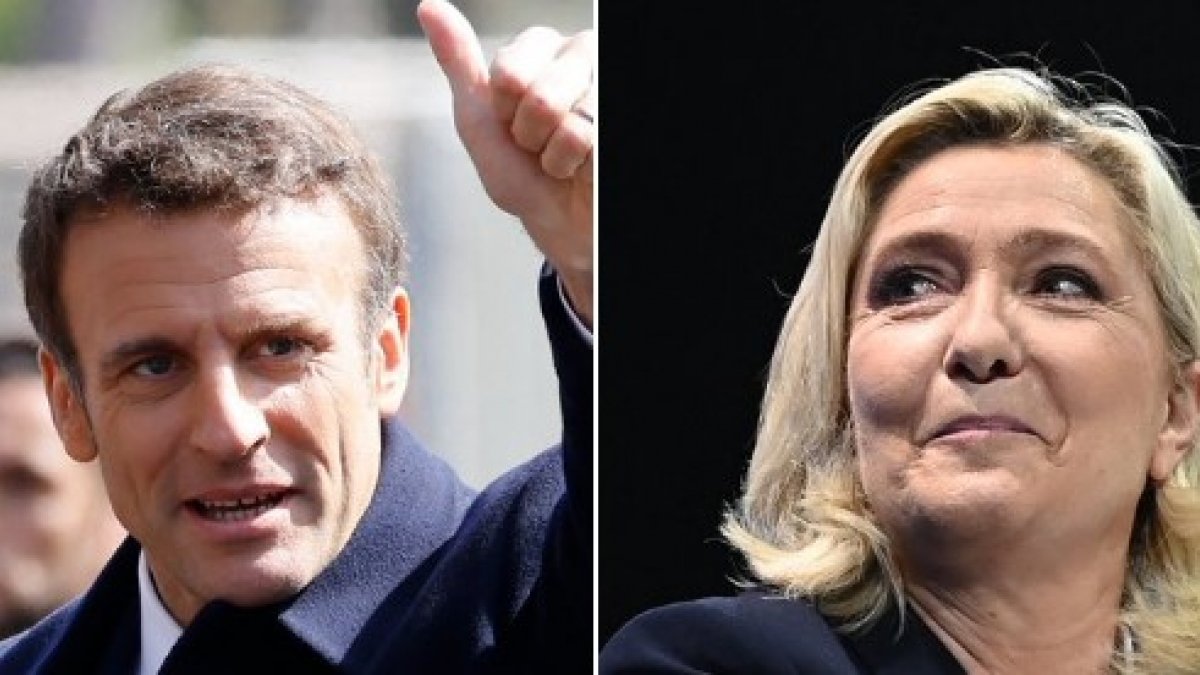 Macron and Le Pen reach the second round in the French elections